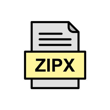 dosya biçimi simgesi, vektör illüstrasyonu