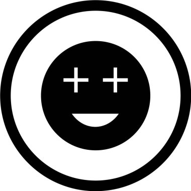 Emoji Simgesi Moda Biçiminde, vektör