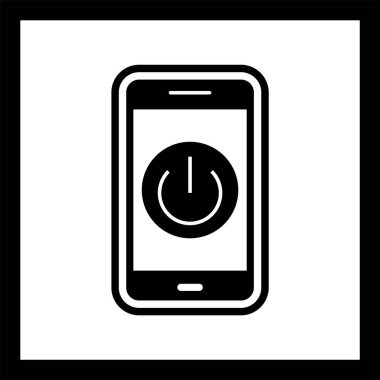 Mobil Uygulama Simgesinde Moda Tarzı İzole Arkaplan Gücü