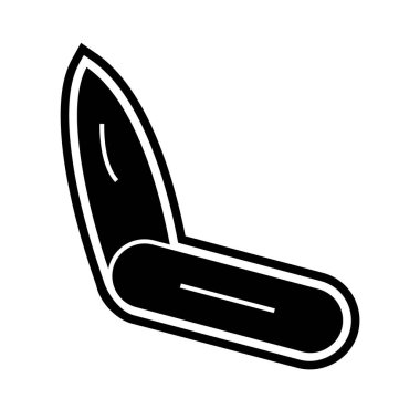  bıçak simgesi modada izole edilmiş arkaplan