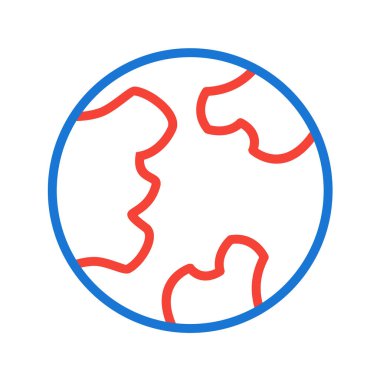 Beyaz arka planda izole edilmiş karikatür tarzında insan kafası simgesi. diş sembolü vektör çizimi.