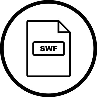 tipik dosya biçimi vektör illüstrasyonu 