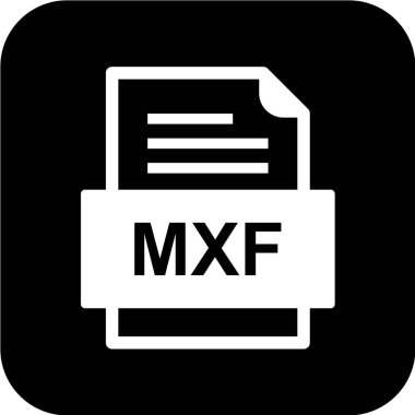 dosya biçimi simgesi, vektör illüstrasyonu