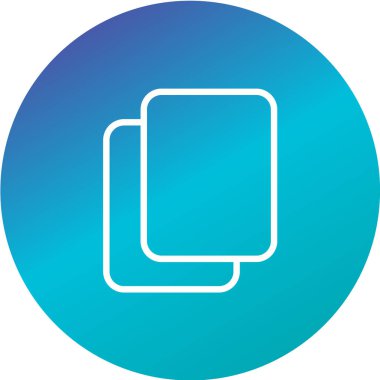 Multimedya düz simgesi beyaz arkaplanda izole edildi