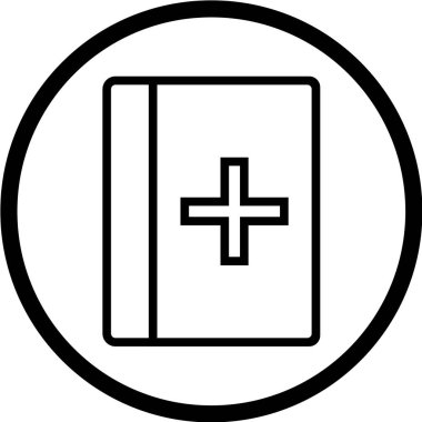 tıbbi simge vektör illüstrasyonu