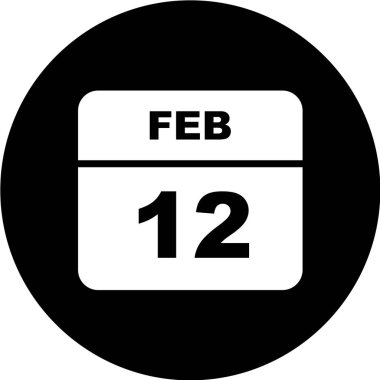 Tarih için takvimi olan illüstrasyon