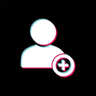 Kullanıcı Simgesi Stili İzole Arkaplan Ekle