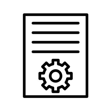 dosya dizini simgesi, vektör illüstrasyonu