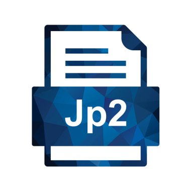 dosya biçimi simgesi, vektör illüstrasyonu