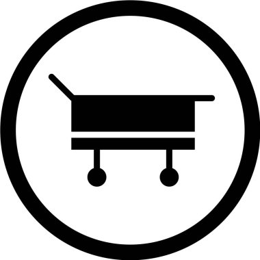 Alışveriş Aracı Simgesi Vektörü