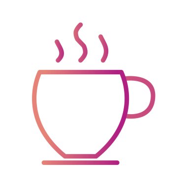 Kahve fincanı, içecek, vektör illüstrasyon