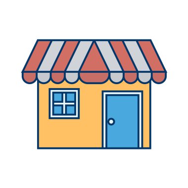 ev işareti simgesi, vektör illüstrasyonu