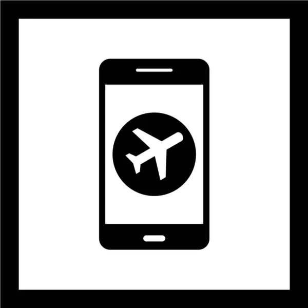 Vector Illustratie Van Moderne Telefoon Pictogram — Stockvector