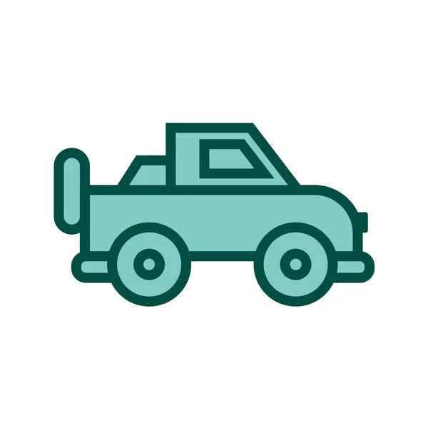 Icono Transporte Vector Ilustración — Vector de stock