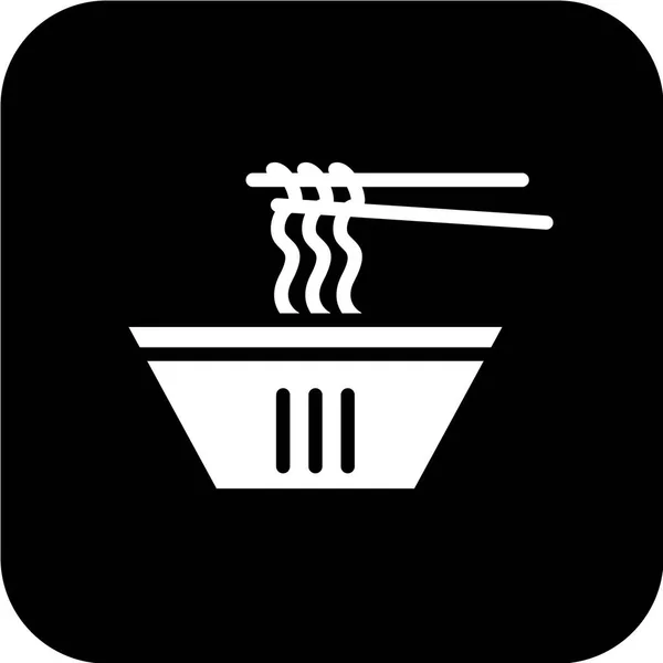 Essen Und Trinken Web Icon Vektor Illustration — Stockvektor