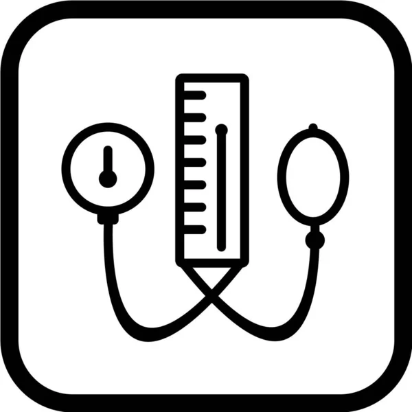 Ikona Vektoru Lékařské Zdravotní Péče — Stockový vektor