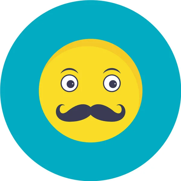 Icône Emoji Dans Style Branché Vecteur — Image vectorielle