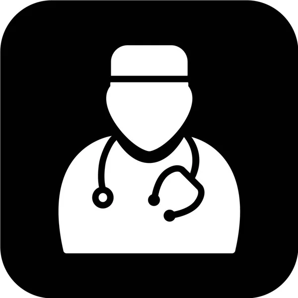 Icono Médico Vector Ilustración — Vector de stock