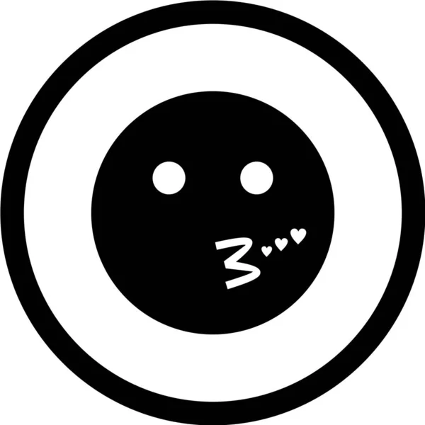 Icono Emoji Estilo Tendencia Vector — Vector de stock