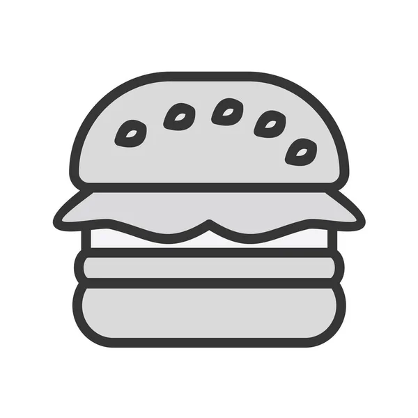 Essen Und Trinken Web Icon Vektor Illustration — Stockvektor