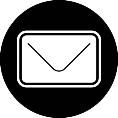  Moda Biçiminde Zarf Simgesi İzole Arkaplan