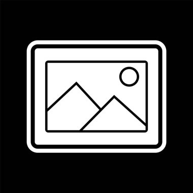 Resim Simgesi Moda Biçiminde İzole Arkaplan