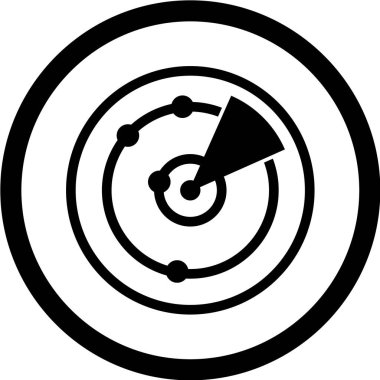 hedef simge vektör illüstrasyonu