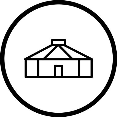 Modern b 'nin vektör illüstrasyonu inşa simgesinden yoksun