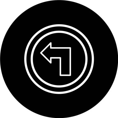 Modern bir simgenin vektör çizimi