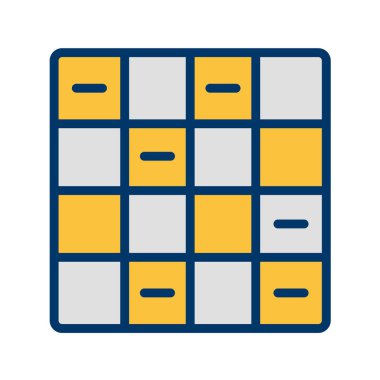 Modern eğitim simgesinin düz tasarım vektörü çizimi