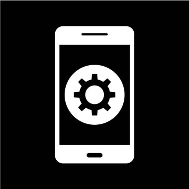 Uygulama modern simgesinin vektör illüstrasyonu