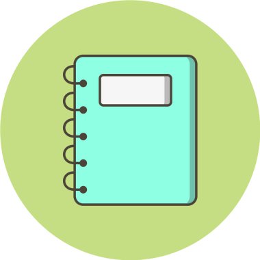 Modern eğitim ikonunun vektör illüstrasyonu