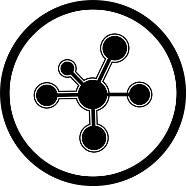 Moda Biçimli Elektron Simgesi İzole Arkaplan      