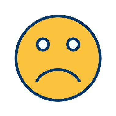 Moda Biçimli Emoji Simgesi İzole Arkaplan 