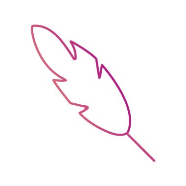 kuş simgesi vektör illüstrasyonu