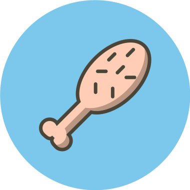  Gıda ve içecek Web ikonu vektör illüstrasyonu