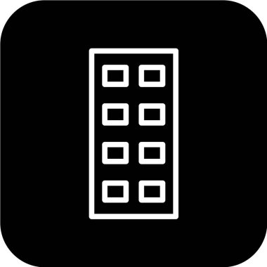  Gıda ve içecek Web ikonu vektör illüstrasyonu