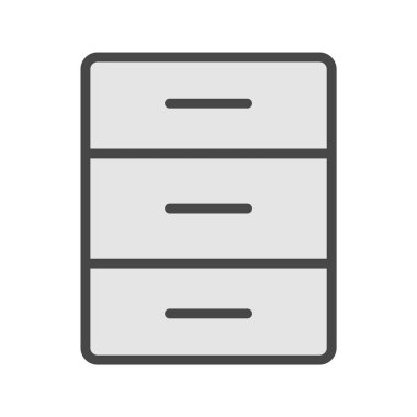  Moda Biçiminde Arşiv Simgesi İzole Arkaplanı 