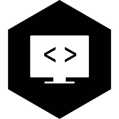 minimalist vektör illüstrasyonu, uygulama simgesi