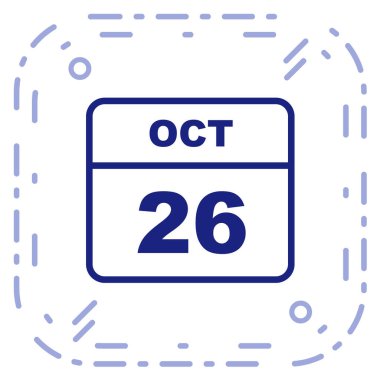 Takvim simgesinin vektör illüstrasyonu 