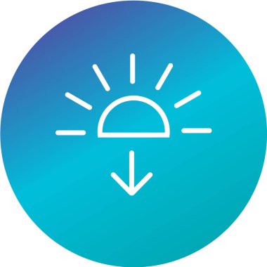 minimalist vektör illüstrasyonu, uygulama simgesi