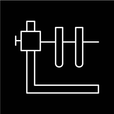 Modern b 'nin vektör illüstrasyonu simge gücünden yoksun