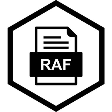 dosya biçimi simgesi, vektör illüstrasyonu