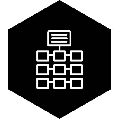 İş ve finans simgesinin vektör illüstrasyonu