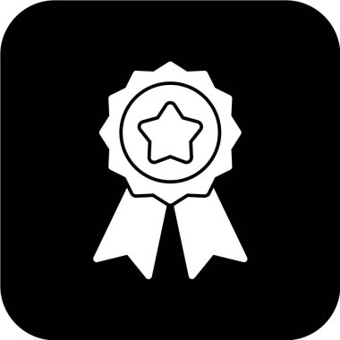 Modern siyah beyaz simgesinin vektör illüstrasyonu