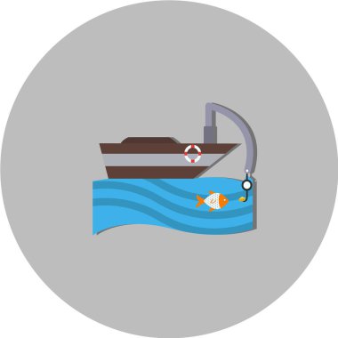 Modern oto tamir simgesinin vektör illüstrasyonu