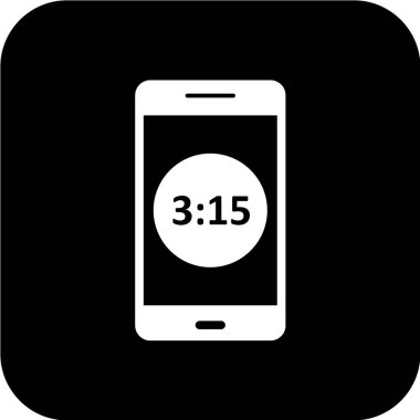 bir ileti simgesi ile akıllı telefon