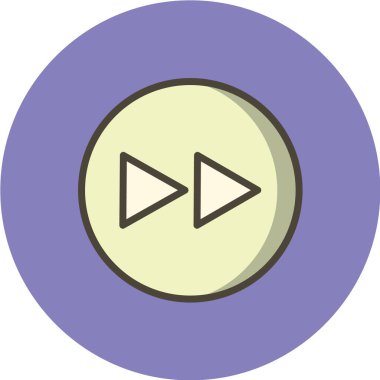 video simgesi vektör illüstrasyonu