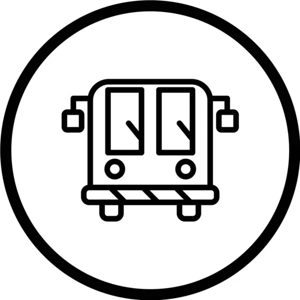 Ícone Transporte Ilustração Vetorial — Vetor de Stock