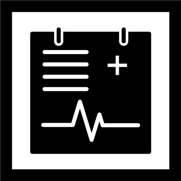 Icono Médico Vector Ilustración — Vector de stock